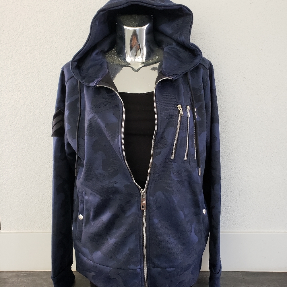 New Designers | Colin Blue Night | Hoodie Zip Up